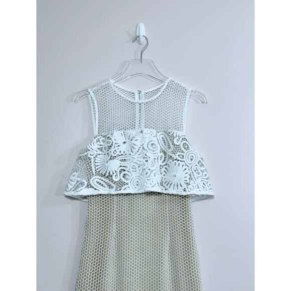 Elliatt Serenity Cold Shoulder Midi Dress in White Size XS - Picture 6 of 9